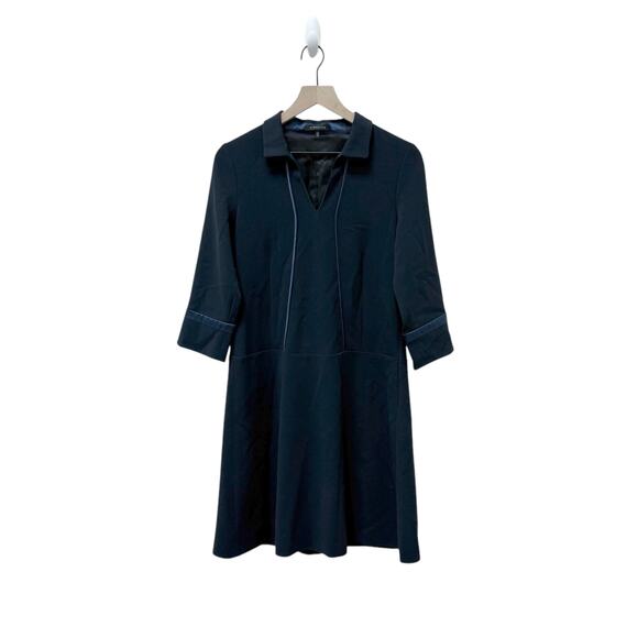 Strenesse Navy Blue Knee Length Dress Women’s Size‎ 4 - Picture 1 of 11